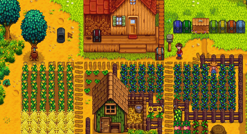 Stardew Valley Summer Crops Videogame Guy