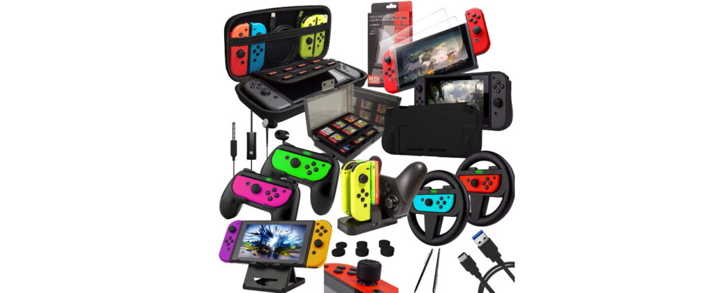 Frugtbar Præferencebehandling rig The Best Nintendo Switch Accessories Bundle - Videogame Guy